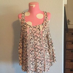 Altar’d State Pink and Black Blouse